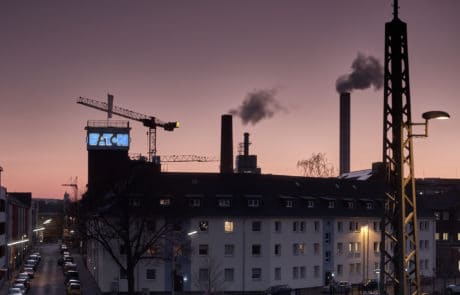 Lichtwerbung für Eaton